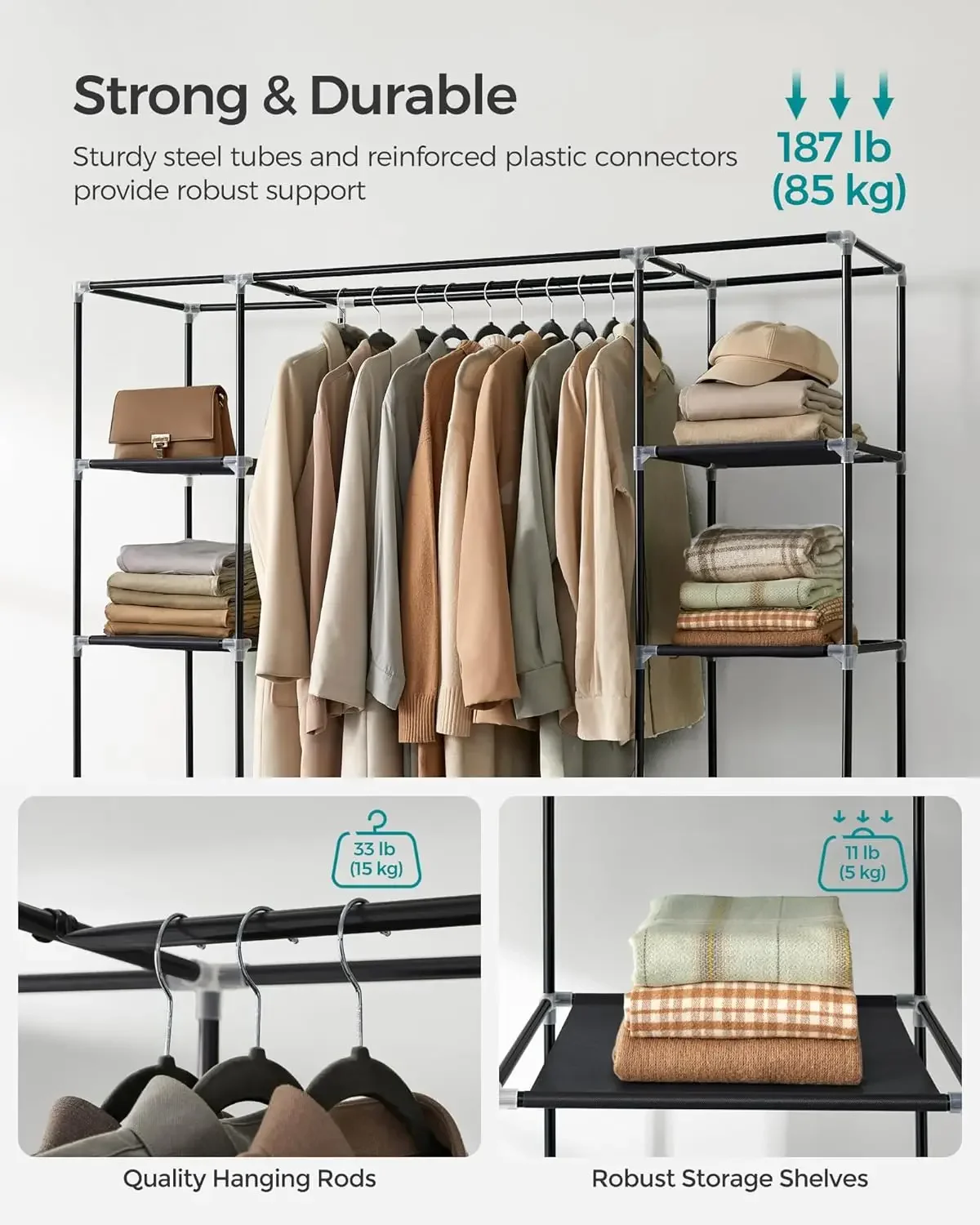Cheng-Closet Wardrobe, Portabl - Wardrobe Closet Portable Fabric Cover review and price