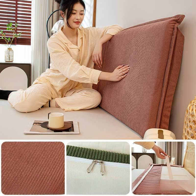 Corduroy Bed Backrest Cushion  - Headboard Cushion Backrest Tatami review and price