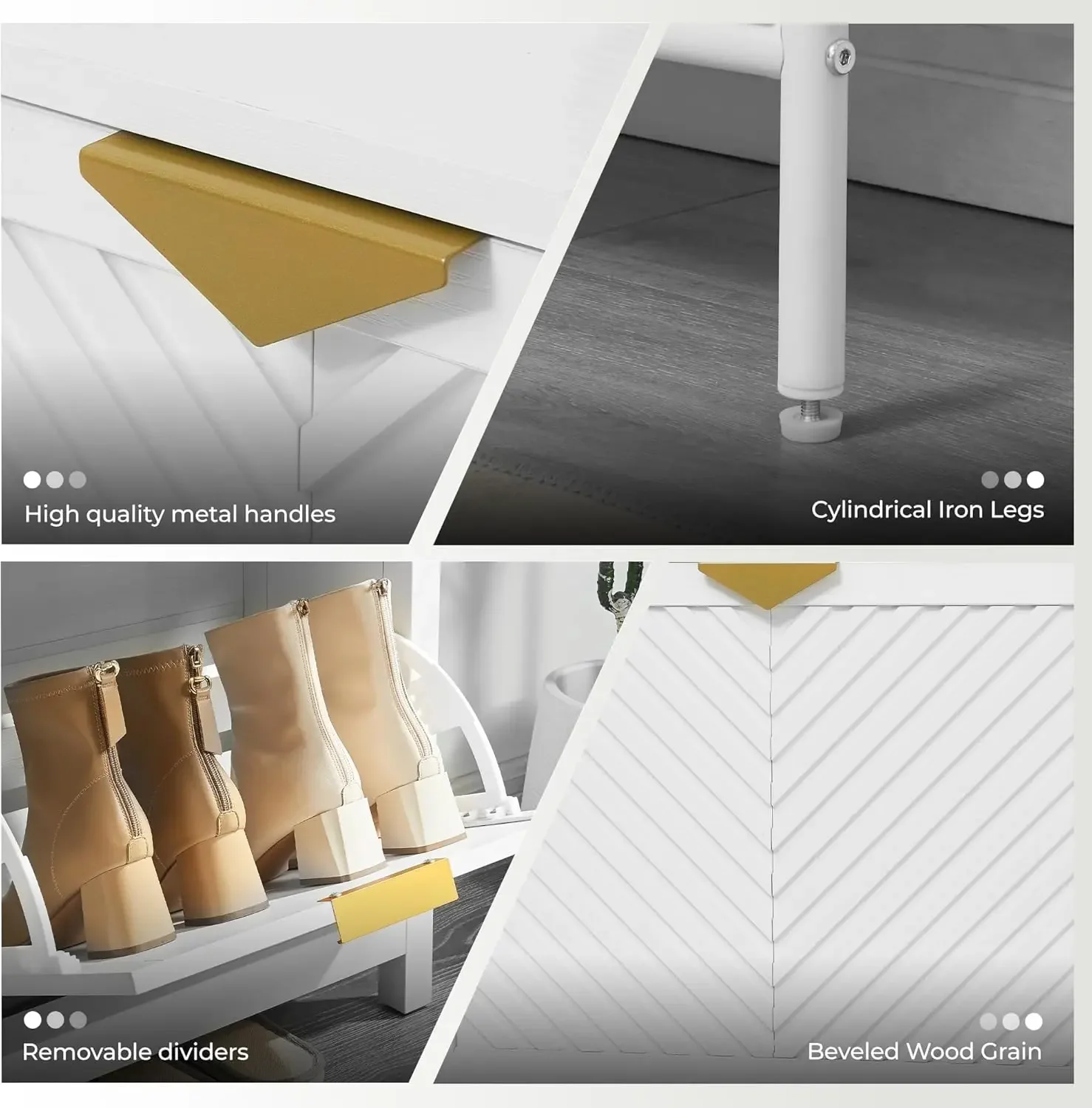 Shoe Cabinet Storage with 4 Fl - Shoe Rack Cabinet Narrow Entryway review and price