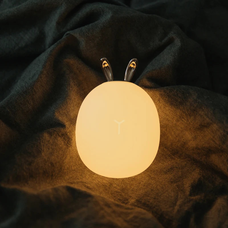 Led Carton Deer Rabbit Silicon - Floating Nightstand With Led Light review and price