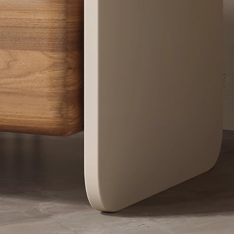 Luxury Solid Wood Rotating Nig - Solid Wood Nightstand 2 Drawers review and price