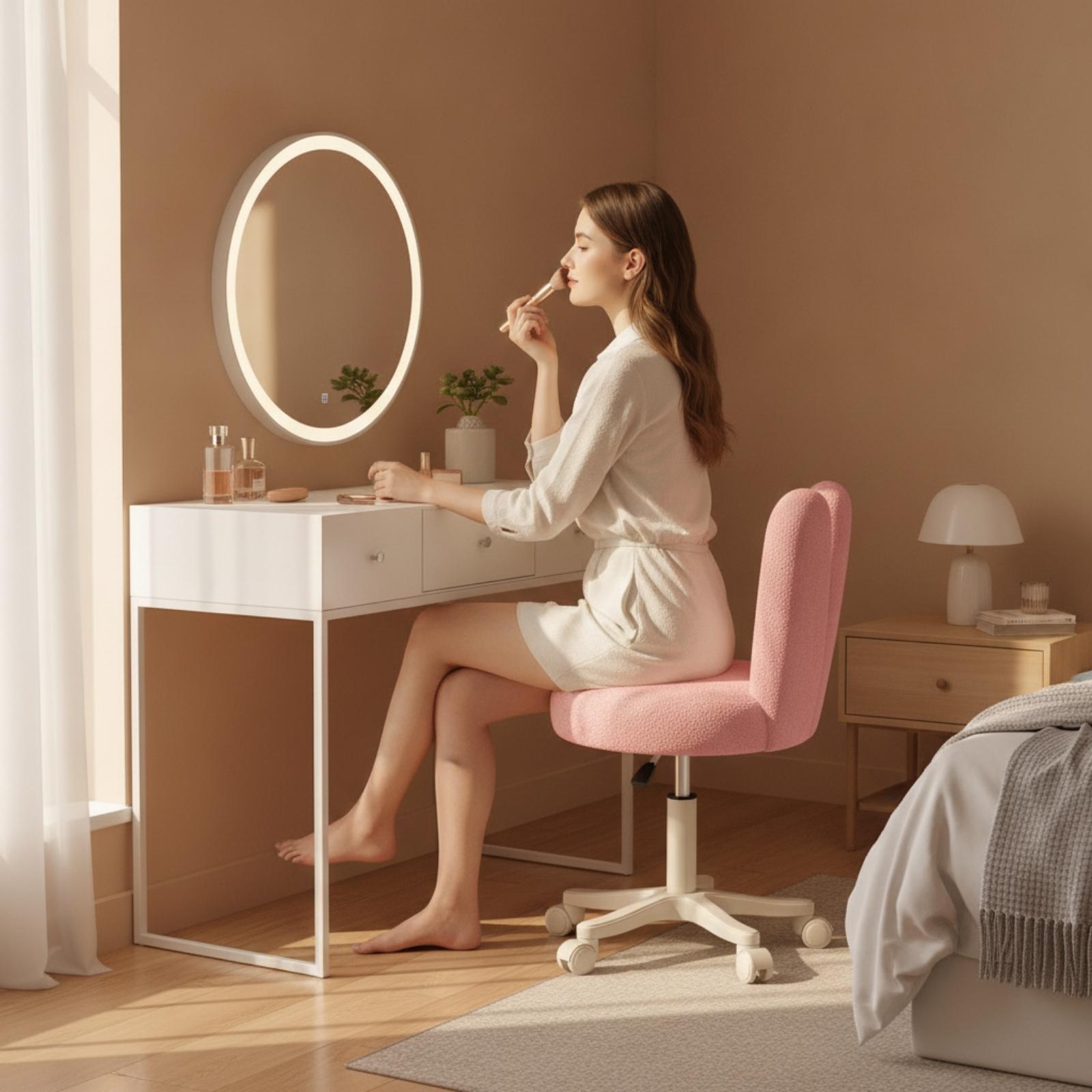 Rolling Stool with Backrest He - Chairs review and price