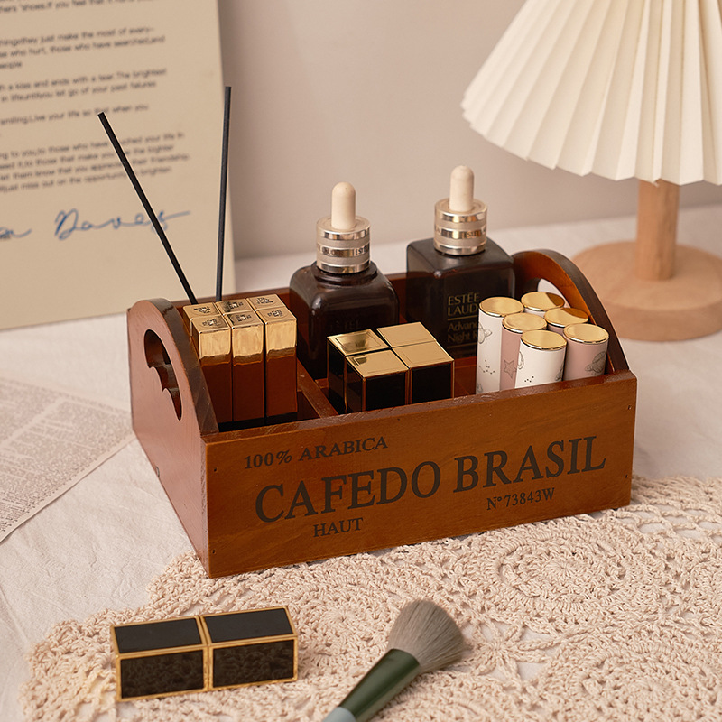 Zakka retro wooden portable si - Storage review and price