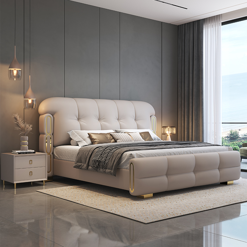 Modern Luxury Wooden Bedroom F - King Size Bed Frame With Storage Drawers review and price