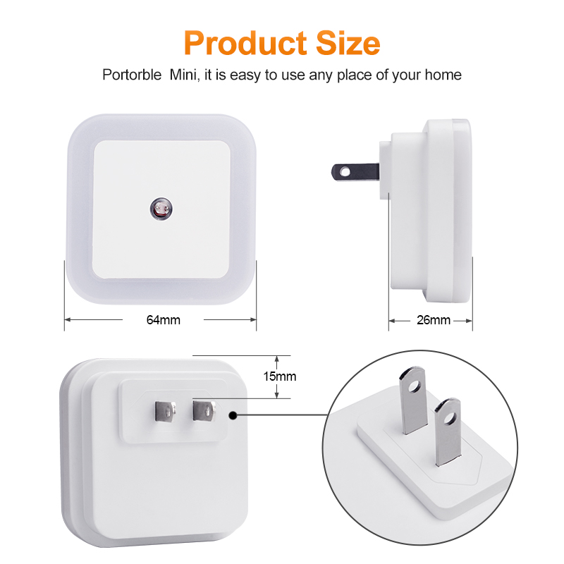 LED Night Light Mini Light Sen - Floating Nightstand With Led Light review and price