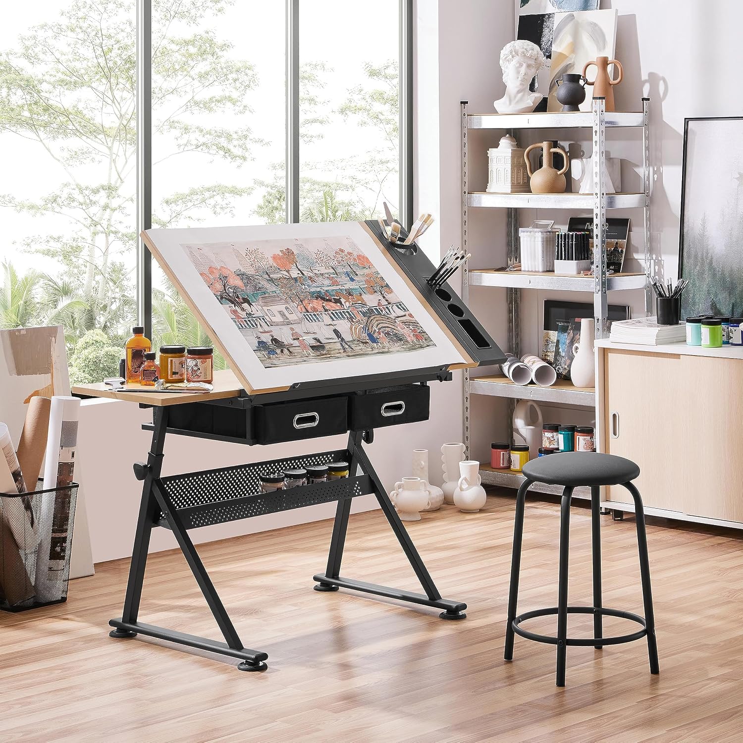 Adjustable Drafting Table Art  - Office Furniture review and price