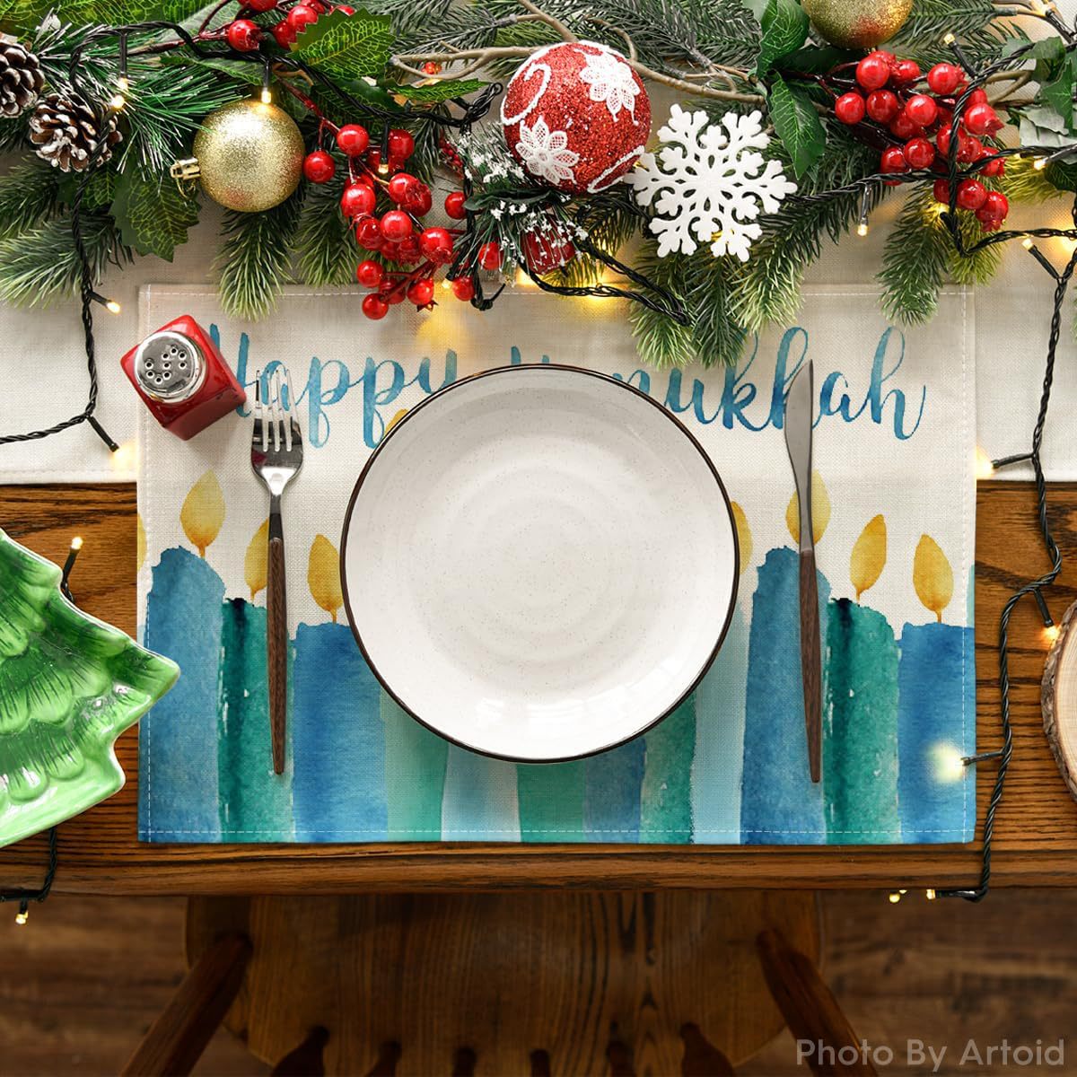 8Pcs Jewish Holiday Placemat S - Tables review and price