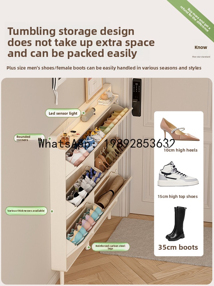 LYY Shoe Cabinet for Home Entr - Shoe Rack Cabinet Narrow Entryway review and price
