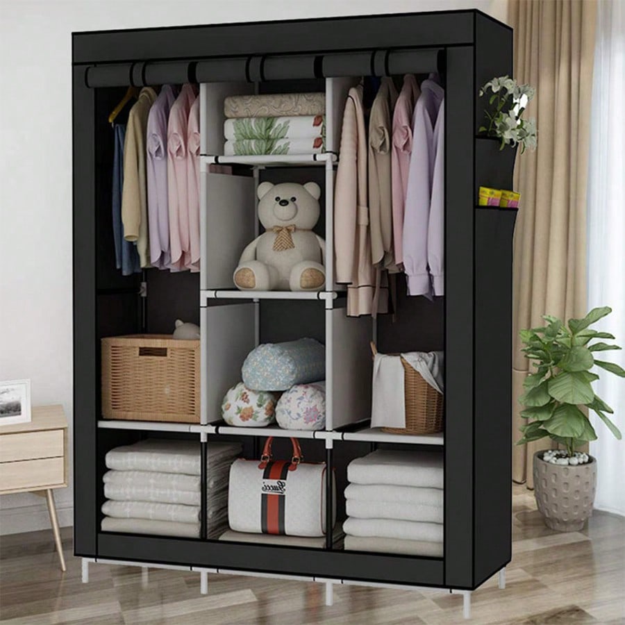 71 Inch Portable Closet Wardro - Wardrobe Closet Portable Fabric Cover review and price