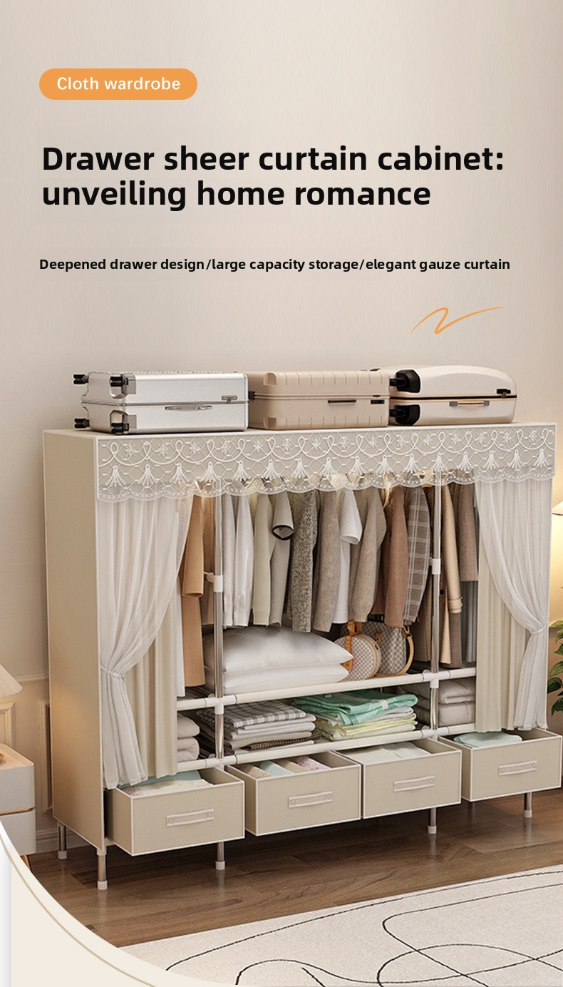 Portable Closet with Cover Fol - Wardrobe Closet Portable Fabric Cover review and price