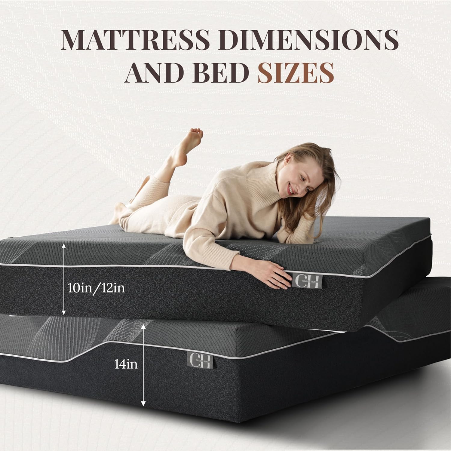 12 Inch Queen Mattress, Bamboo - Memory Foam Mattress In A Box Queen review and price