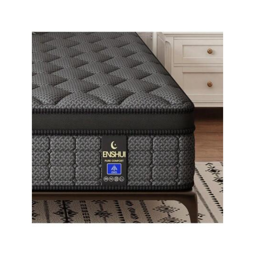 12 Inch Hybrid Mattress Twin F - Memory Foam Mattress In A Box Queen review and price