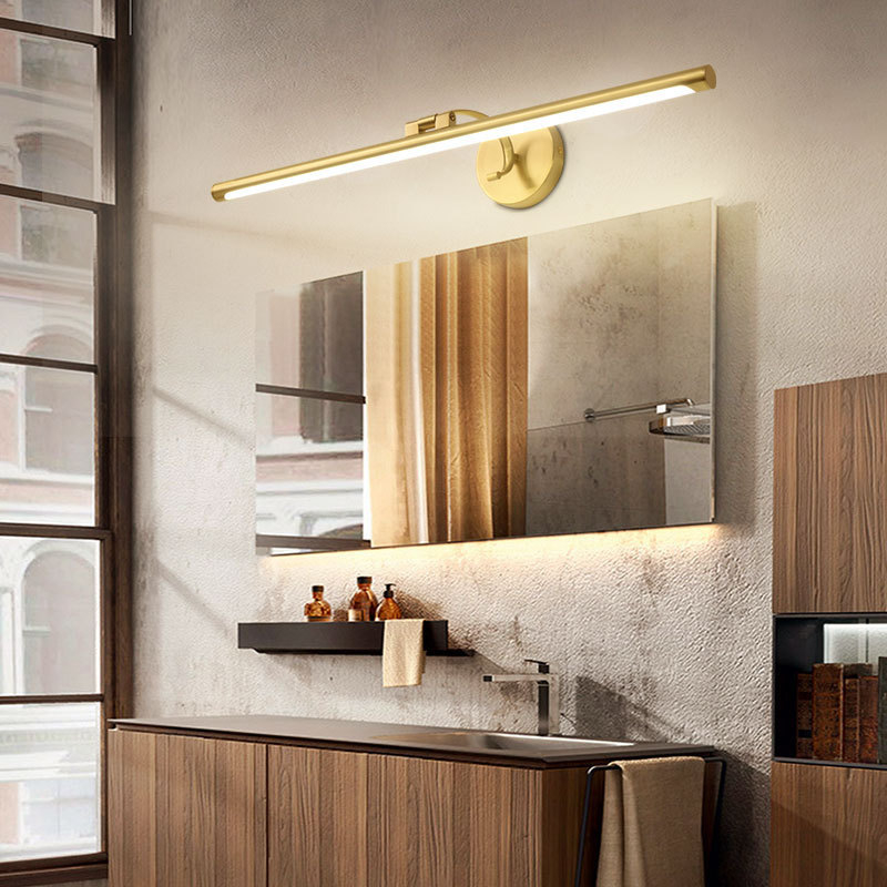 All-copper Bathroom Vanity Mir - Dressing Table Vanity With Lighted Mirror review and price