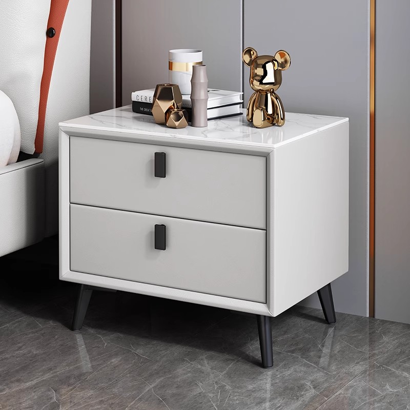 Nordic Style Solid Wood Bedsid - Solid Wood Nightstand 2 Drawers review and price