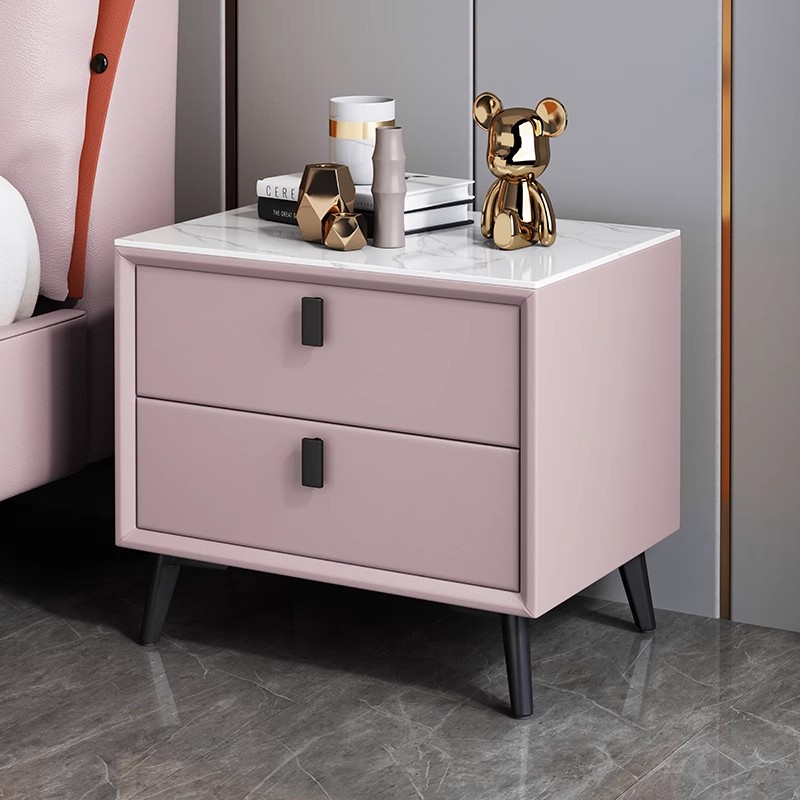 Nordic Style Solid Wood Bedsid - Solid Wood Nightstand 2 Drawers review and price
