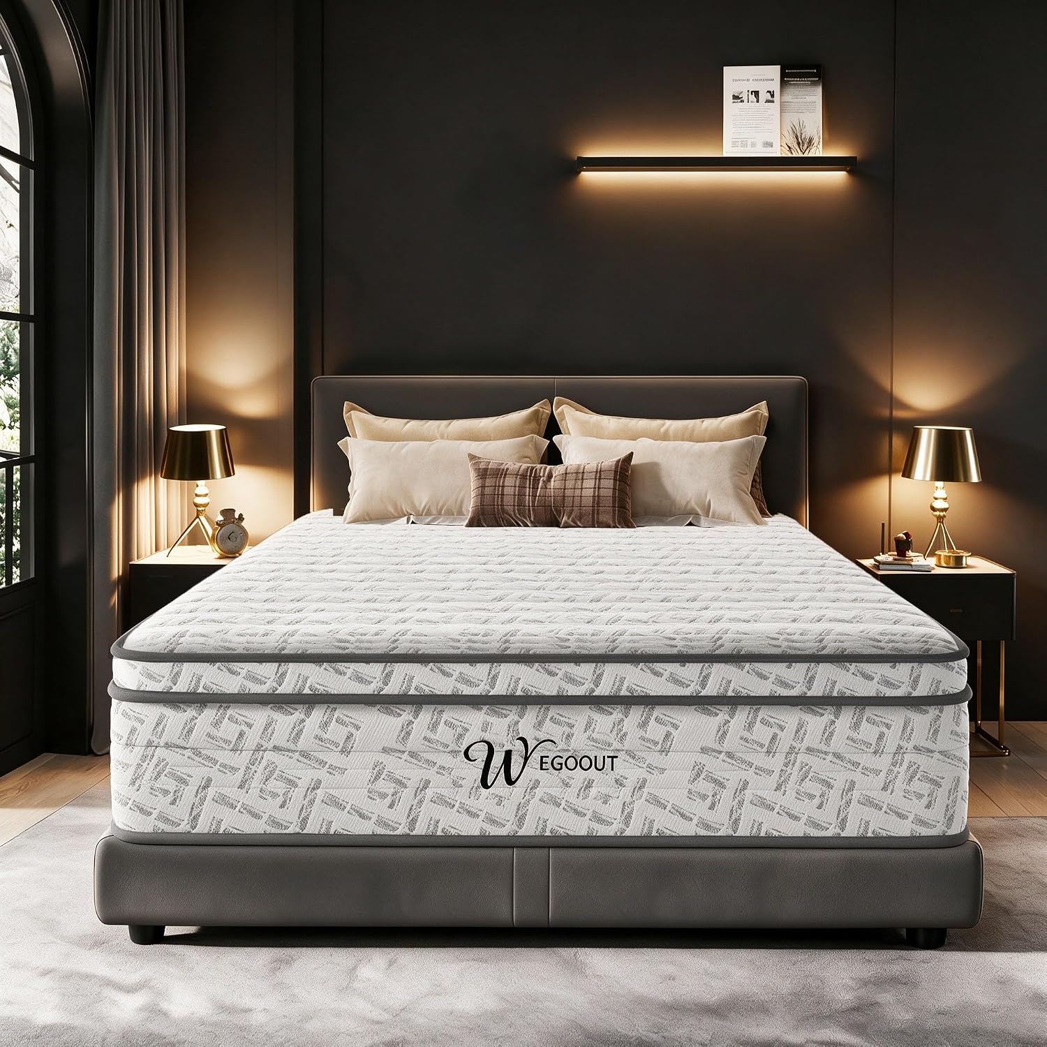 Queen Size Mattress 12 Inch, M - Memory Foam Mattress In A Box Queen review and price