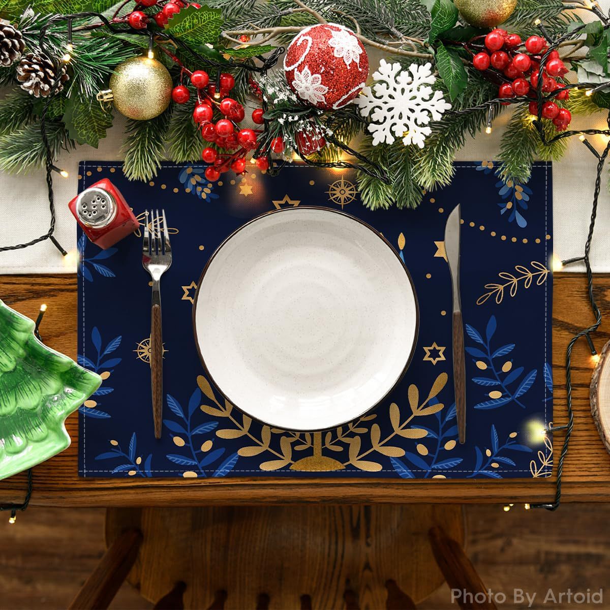 8Pcs Hanukkah Rosh Hashanah Pa - Tables review and price
