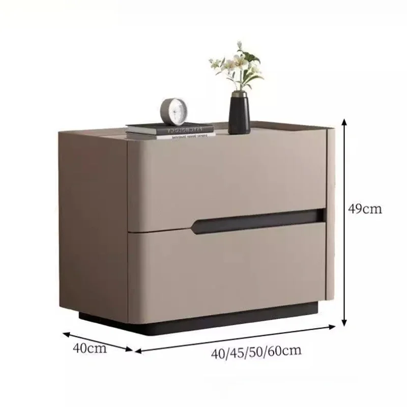 Nordic Modern Night Table Stor - Solid Wood Nightstand 2 Drawers review and price