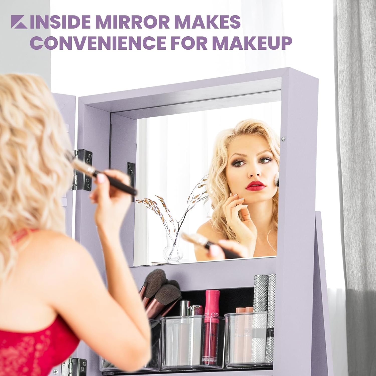 360 Swivel Jewelry Armoire Ful - Full Length Mirror Jewelry Armoire review and price