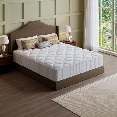 Queen Mattress, 14 Inch Hybrid - Memory Foam Mattress In A Box Queen review and price