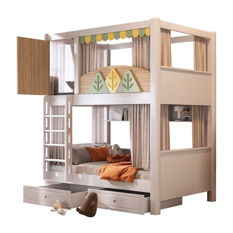 *Modern Nature Theme Kids Bunk - Bunk Bed With Stairs And Slide review and price