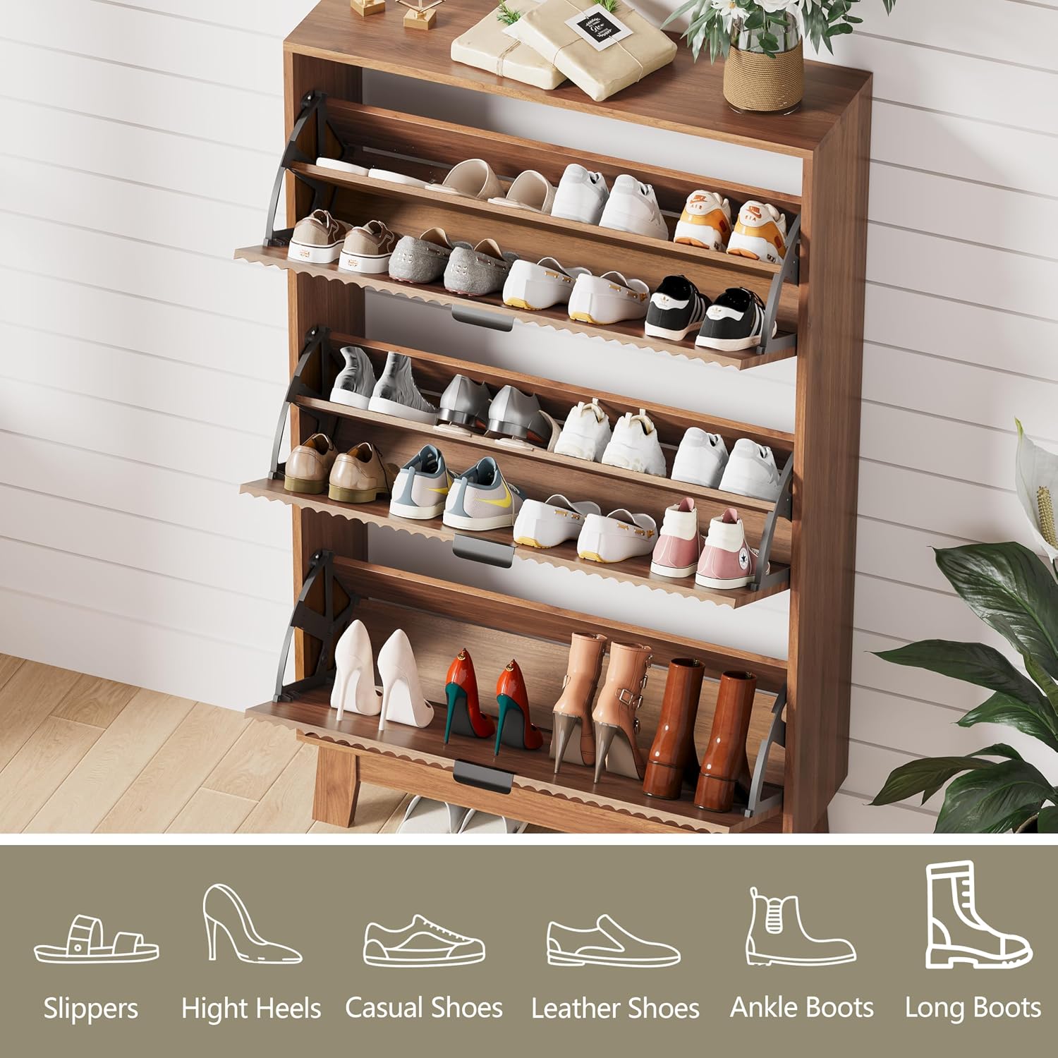 Entryway Shoe Cabinet Storage  - Shoe Rack Cabinet Narrow Entryway review and price