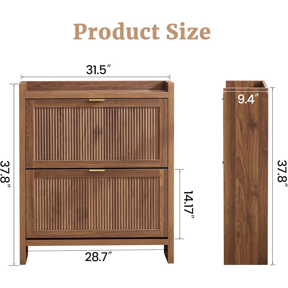 Narrow Standing Wood Shoe Rack - Shoe Rack Cabinet Narrow Entryway review and price
